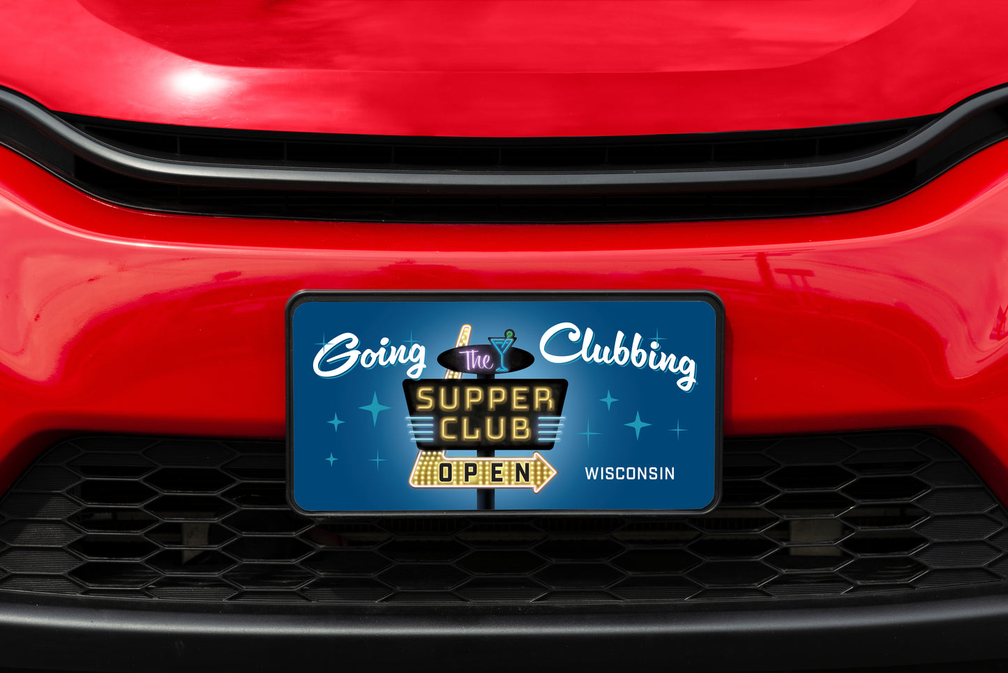 Wisconsin Supper Club License Plate