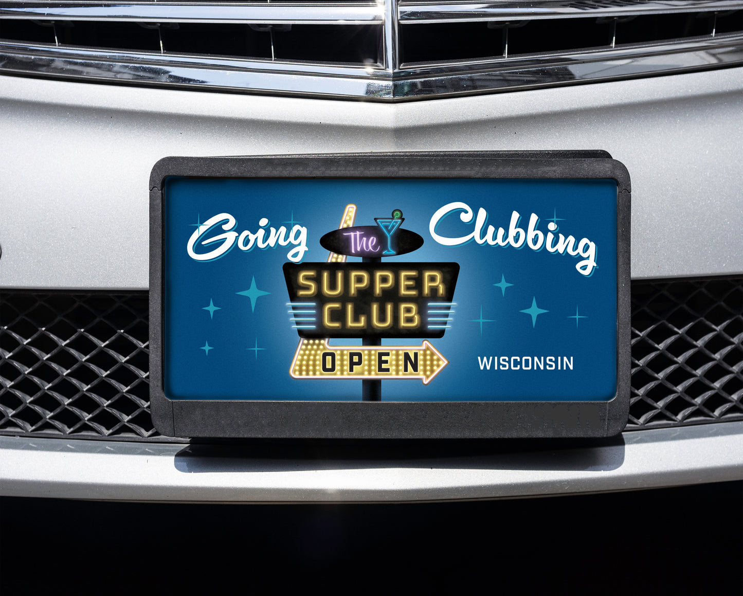 Wisconsin Supper Club License Plate